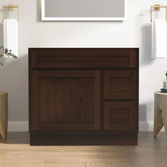 Vanity Art 36-Inch 2-Right Drawers Bath Vanity Cabinet Only - VA4036 - The Home Selection