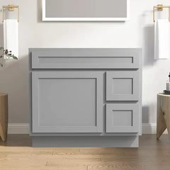 Vanity Art 36-Inch 2-Right Drawers Bath Vanity Cabinet Only - VA4036 - The Home Selection