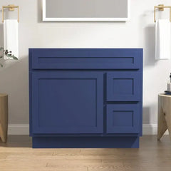 Vanity Art 36-Inch 2-Right Drawers Bath Vanity Cabinet Only - VA4036 - The Home Selection