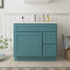 Vanity Art 36-Inch 2-Right Drawers Bath Vanity Cabinet Only - VA4036 - The Home Selection