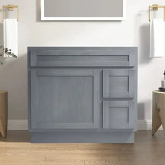 Vanity Art 36-Inch 2-Right Drawers Bath Vanity Cabinet Only - VA4036 - The Home Selection