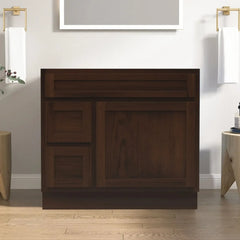 Vanity Art 36-Inch 2-Right Drawers Bath Vanity Cabinet Only - VA4036 - The Home Selection