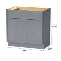Vanity Art 36" Vanity Cabinet Only - VA4136 - The Home Selection
