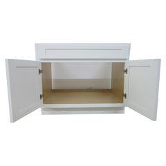 Vanity Art 39-Inch 2-Doors Bath Vanity Cabinet Only - VA4039 - The Home Selection
