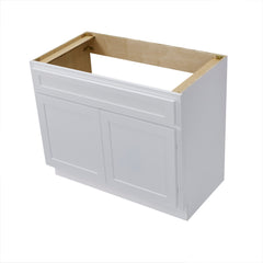 Vanity Art 39-Inch 2-Doors Bath Vanity Cabinet Only - VA4039 - The Home Selection