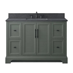 Vanity Art 48-Inch Bathroom Vanity with Engineered Marble Countertop & Backsplash - VA5048 - The Home Selection