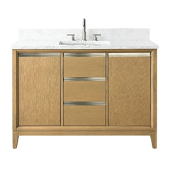 Vanity Art 48-Inch Single Sink Bathroom Vanity with Engineered Marble Top - VA8048 - The Home Selection