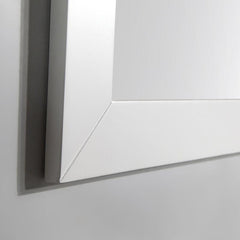 Vanity Art 48"Bath Vanity with Engineered Marble Top in White with Basin and Mirror - VA1048 - The Home Selection