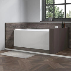 Vanity Art 48"x 32" Acrylic Soaking Bathtub with Overflow and Drain Left - B3011-LEFT - The Home Selection