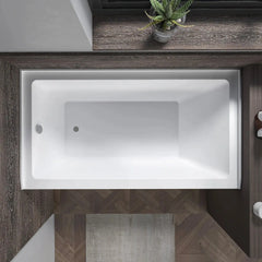 Vanity Art 48"x 32" Acrylic Soaking Bathtub with Overflow and Drain Left - B3011-LEFT - The Home Selection