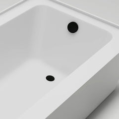 Vanity Art 48"x 32" Acrylic Soaking Bathtub with Overflow and Drain Right - B3011-RIGHT - The Home Selection