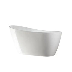 Vanity Art 55" x 28" Freestanding Acrylic Soaking Tub - VA6531 - The Home Selection