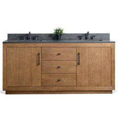 Vanity Art 60" Double Sink Bathroom Vanity in Tan - VA7060-DT - The Home Selection