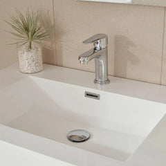 Vanity Art 60-Inch Bathroom Wall Hung Vanity in White with Double Basin Top in White Resin - VA6060DW - The Home Selection