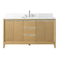 Vanity Art 60-Inch Single Sink Bathroom Vanity with Engineered Marble Top - VA8060 - The Home Selection
