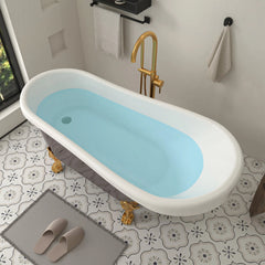 Vanity Art 67 - Acrylic Clawfoot Freestanding Bathtub – Timeless Design, Modern Luxury - VA6311-RL - The Home Selection