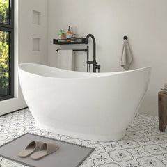 Vanity Art 68" AAcrylic Clawfoot Freestanding Bathtub – Classic Elegance & Modern Comfort - VA6513 - The Home Selection