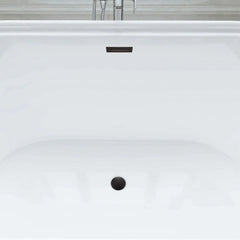 Vanity Art 68" Acrylic Freestanding Soaking Bathtub – Sleek Design & Spa-Like Comfort - VA6610-L - The Home Selection