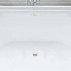 Vanity Art 68" Acrylic Freestanding Soaking Bathtub – Sleek Design & Spa-Like Comfort - VA6610-L - The Home Selection