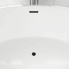 Vanity Art 69" Freestanding Bathtub – Overflow W/Chrome Finish and Adjustable Leveling Legs - VA6834-S - The Home Selection
