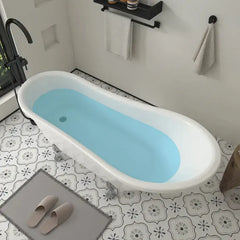 Vanity Art 69" Luxury Acrylic Clawfoot Freestanding Bathtub – Classic Elegance & Modern Comfort - VA6310-L - The Home Selection