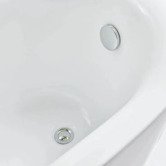 Vanity Art 71 Inch Acrylic Clawfoot Freestanding Bathtub – Elegant Design & Lasting Comfort - VA6512-L - The Home Selection