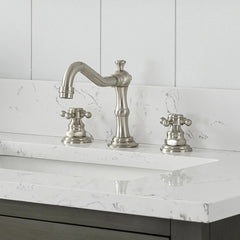 Vanity Art 72-Inch Double Sink Freestanding Bathroom Vanity with Engineered Marble Top - VA5072-D - The Home Selection
