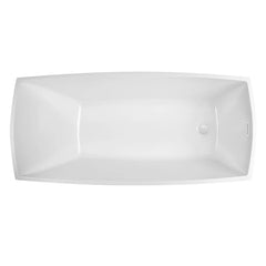 Vanity Art Acrylic Flatbottom Freestanding Bathtub - VA6841 - The Home Selection