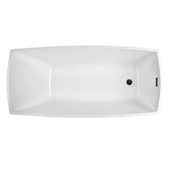 Vanity Art Acrylic Flatbottom Freestanding Bathtub - VA6841 - The Home Selection