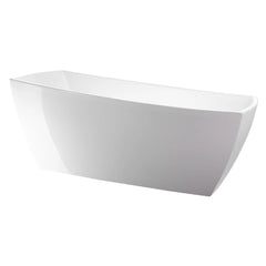 Vanity Art Acrylic Flatbottom Freestanding Bathtub - VA6841 - The Home Selection
