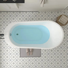 Vanity Art Acrylic Freestanding Soaking Bathtub - VA6839 - The Home Selection