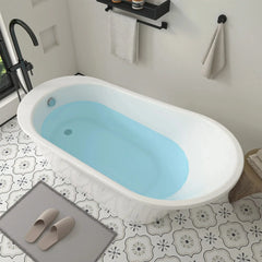Vanity Art Acrylic Freestanding Soaking Bathtub - VA6839 - The Home Selection