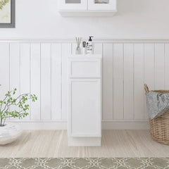 Vanity Art Bath Cabinet Only CVJ – Classic Solid Birch Vanity Cabinet: Timeless Elegance Meets Practical Storage - VA4112-1 - The Home Selection