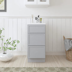 Vanity Art Bath Vanity Cabinet Only CVJ - VA4115-3 - The Home Selection