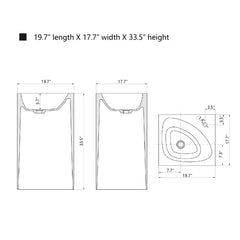 Vanity Art Glow-Up Your Space: The Basin That Shines - VA6923 - The Home Selection