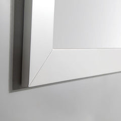 Vanity Art Single 36" Bath Vanity with Engineered Marble Top in White with Basin and Mirrorr - CVA36 - The Home Selection