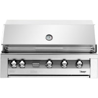 Vintage 56" Built-In Natural Gas Grill in Stainless Steel - VBQ56G-N