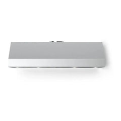 Verona 30 inch Designer Low Profile Under Cabinet Range Hood with 600 CFM, Stainless Steel Baffle Filters, LED Lighting in Stainless Steel - VELP3010GSS - The Home Selection