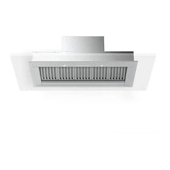 Verona 34 inch Designer Range Hood Insert with 600 CFM, Stainless Steel Baffle Filters, LED Lighting in Stainless Steel - VEINS34GSS - The Home Selection