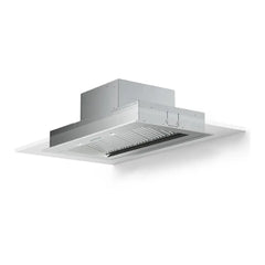 Verona 34 inch Designer Range Hood Insert with 600 CFM, Stainless Steel Baffle Filters, LED Lighting in Stainless Steel - VEINS34GSS - The Home Selection