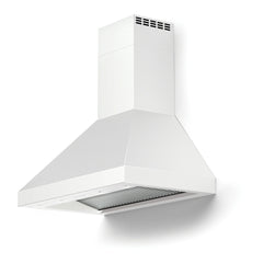Verona 36 Inch Designer Chimney Wall Hood with 600 CFM, Stainless Steel Baffle Filters, LED Lighting - VECHW36G - The Home Selection