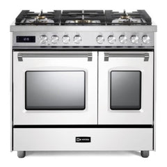 Verona 36" Ultima Collection Double Oven Dual Fuel Range - VUFSGE365D - The Home Selection