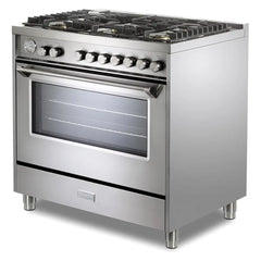 Verona 36" Ultima Collection Freestanding Gas Range - VUFSGG365 - The Home Selection
