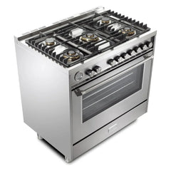 Verona 36" Ultima Collection Freestanding Gas Range - VUFSGG365 - The Home Selection