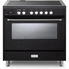 Verona 36" Ultima Collection Freestanding Induction Range with 5 Elements, 5 cu. ft. Oven Capacity - VUFSIE365 - The Home Selection