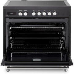Verona 36" Ultima Collection Freestanding Induction Range with 5 Elements, 5 cu. ft. Oven Capacity - VUFSIE365 - The Home Selection