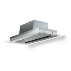 Verona 46 inch Designer Range Hood Insert with 1200 CFM, Stainless Steel Baffle Filters, LED Lighting in Stainless Steel - VEINS46GSS - The Home Selection