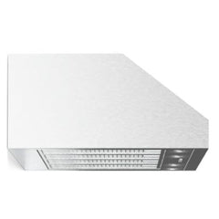 Verona 48 Inch Designer Low Profile Under Cabinet Range Hood with 1200 CFM, Stainless Steel Baffle Filters, LED Lighting in Stainless Steel - VELP4810GSS - The Home Selection