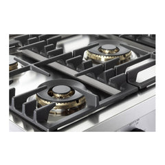 Verona 48 Inch Ultima Dual Fuel Range 6 Brass Burners 5.8 cu. ft. - VUFSGE486DSS - The Home Selection