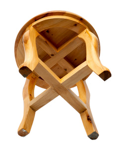 Alfi 11  Cedar Wood Round Stool Multi-Purpose Accessory - AB4406